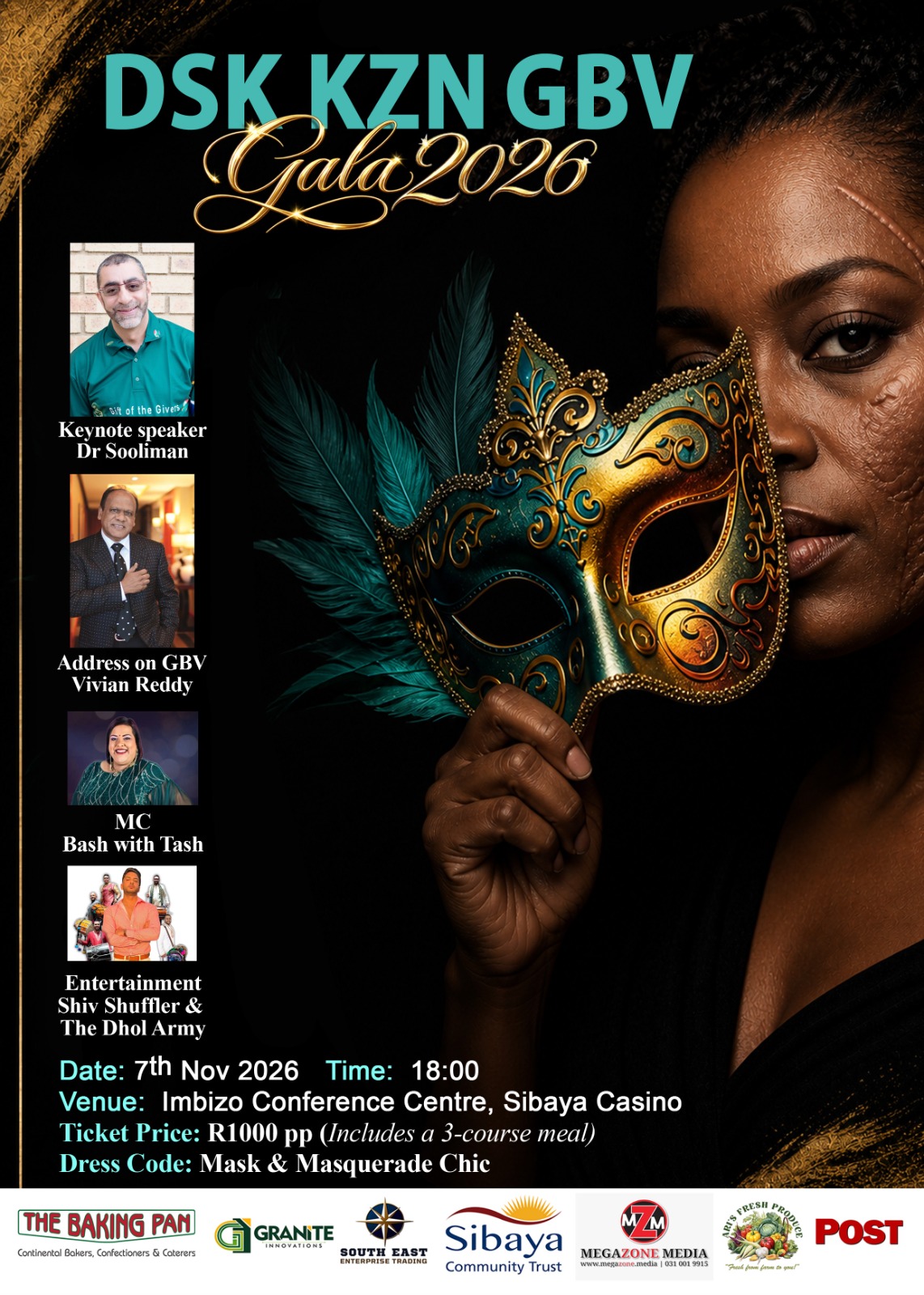 DSK KZN GBV Masquerade Ball 2026
