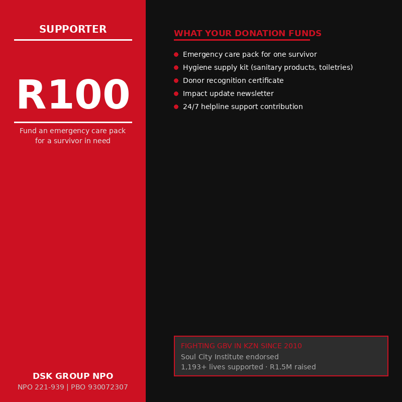 Supporter Donation